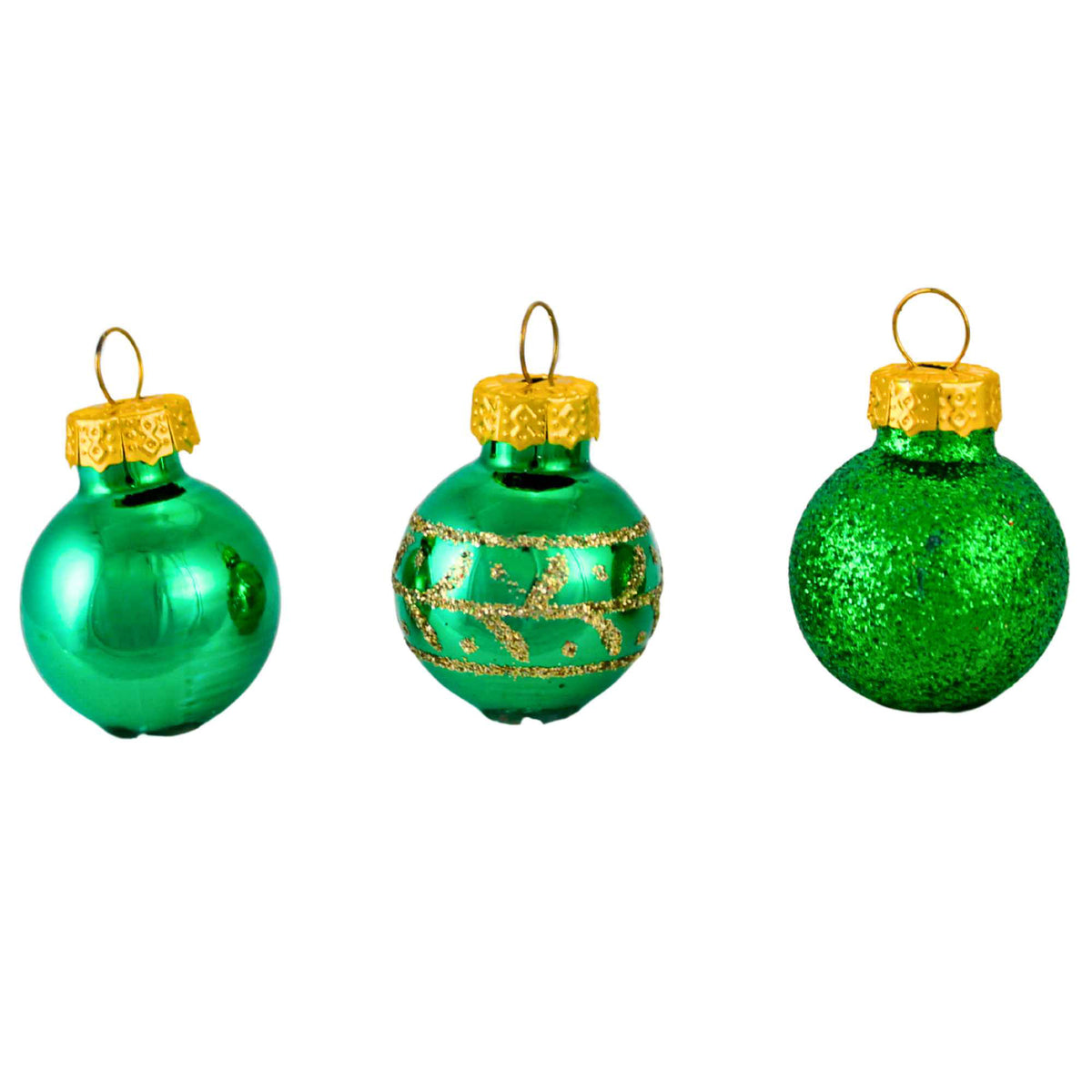 Kurt S. Adler 25Mm Miniature Glass Ball Ornaments - - SBKGifts.com