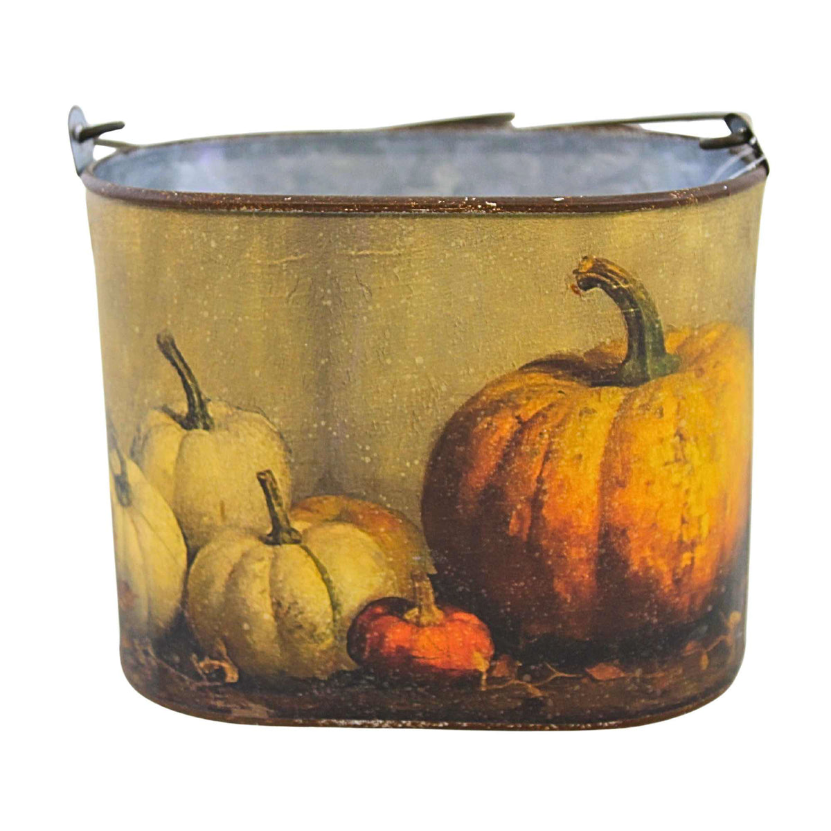 Primitives By Kathy Pumpkin Still Life Bin Set - - SBKGifts.com