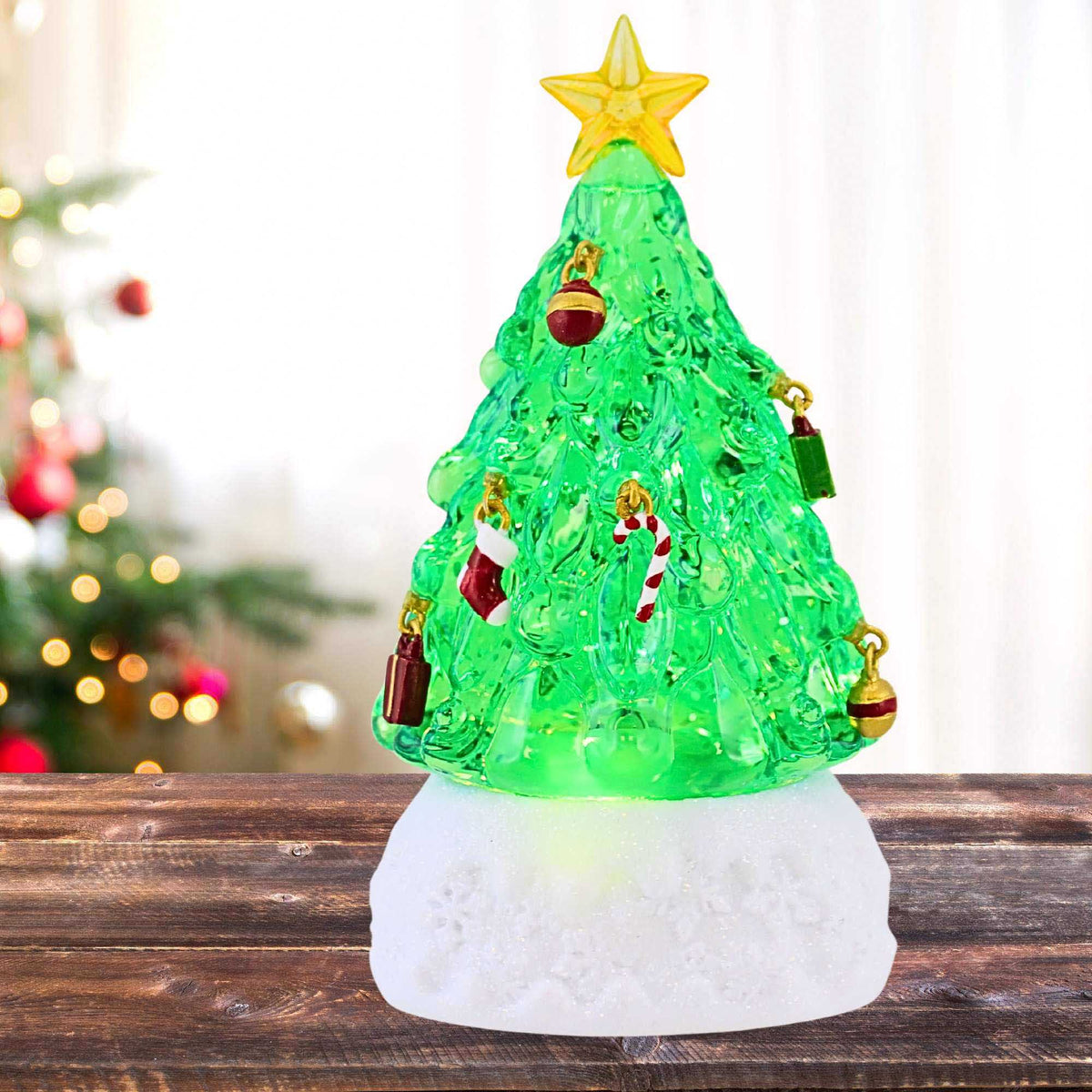 Roman Lighted Swirl Mini Tree - - SBKGifts.com