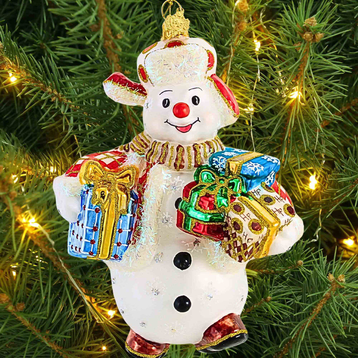 Huras Family Frosty Gift-Giver - - SBKGifts.com