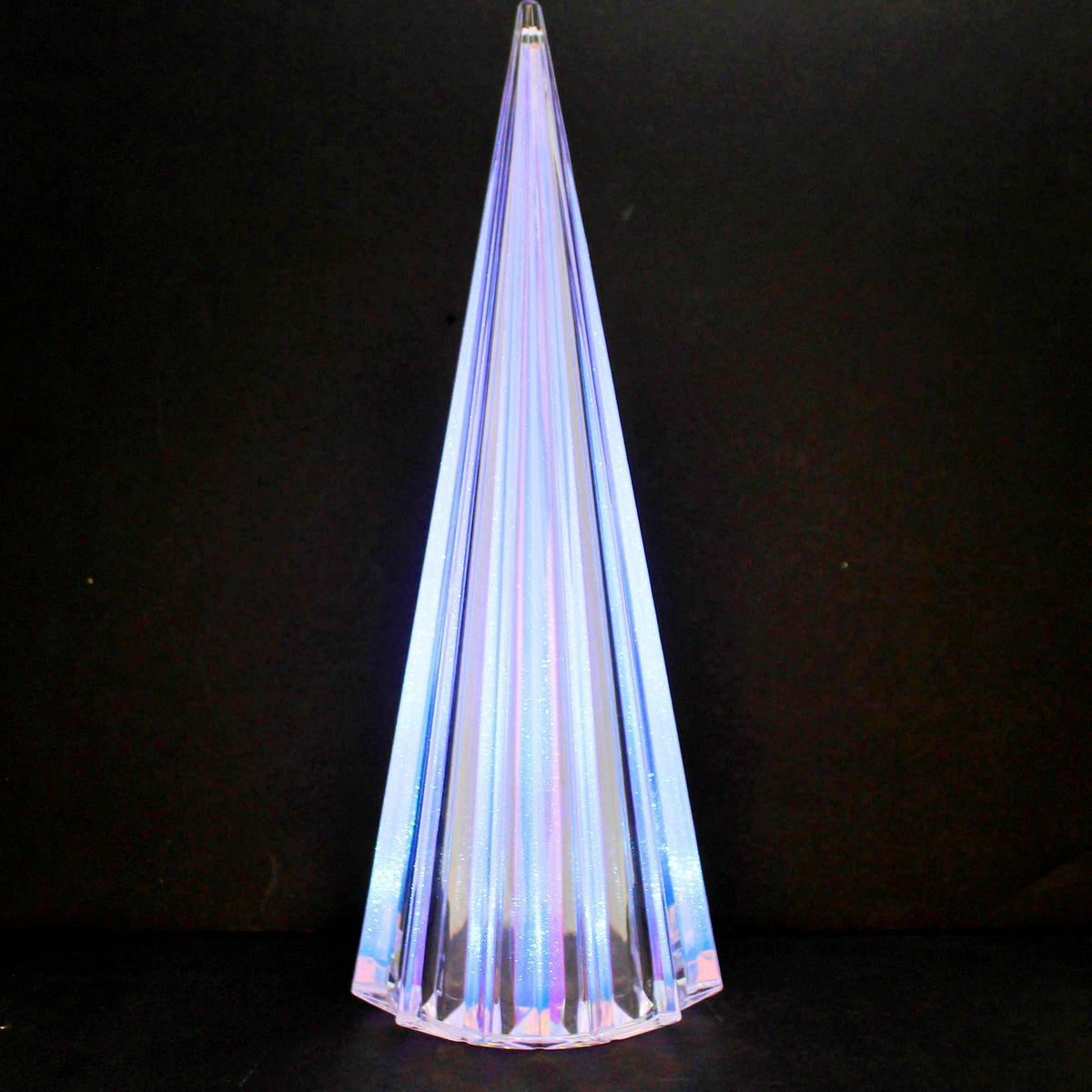 Kurt S. Adler Acrylic Cone Tree - - SBKGifts.com
