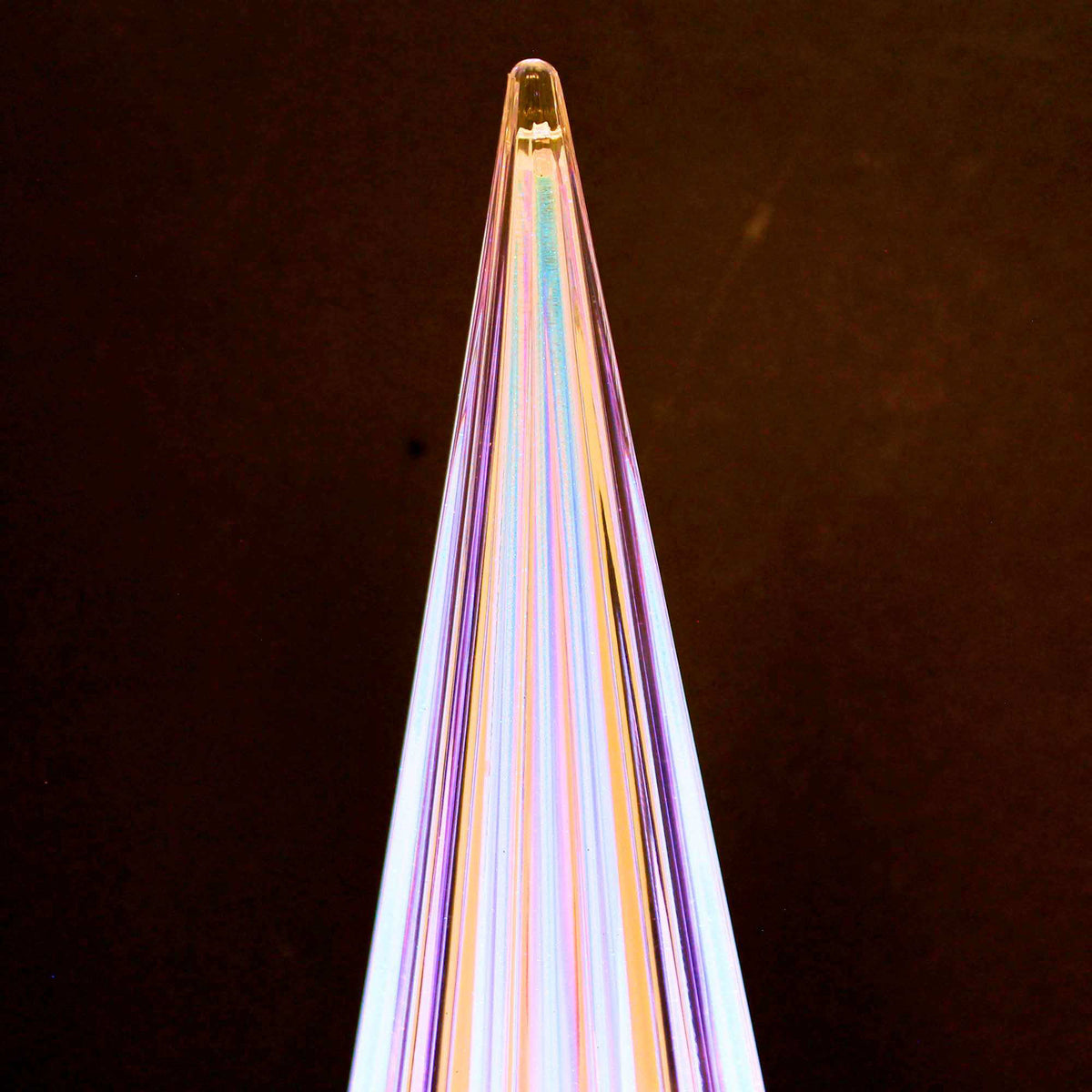 Kurt S. Adler Acrylic Cone Tree - - SBKGifts.com
