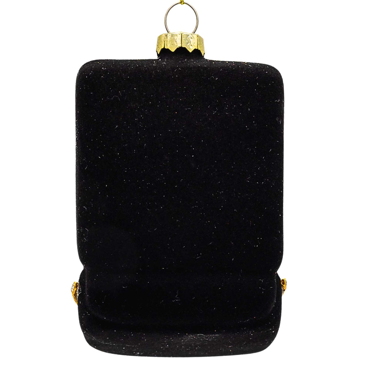 Kurt S. Adler Jewel Box W/Faux Diamond Ring Ornament - - SBKGifts.com