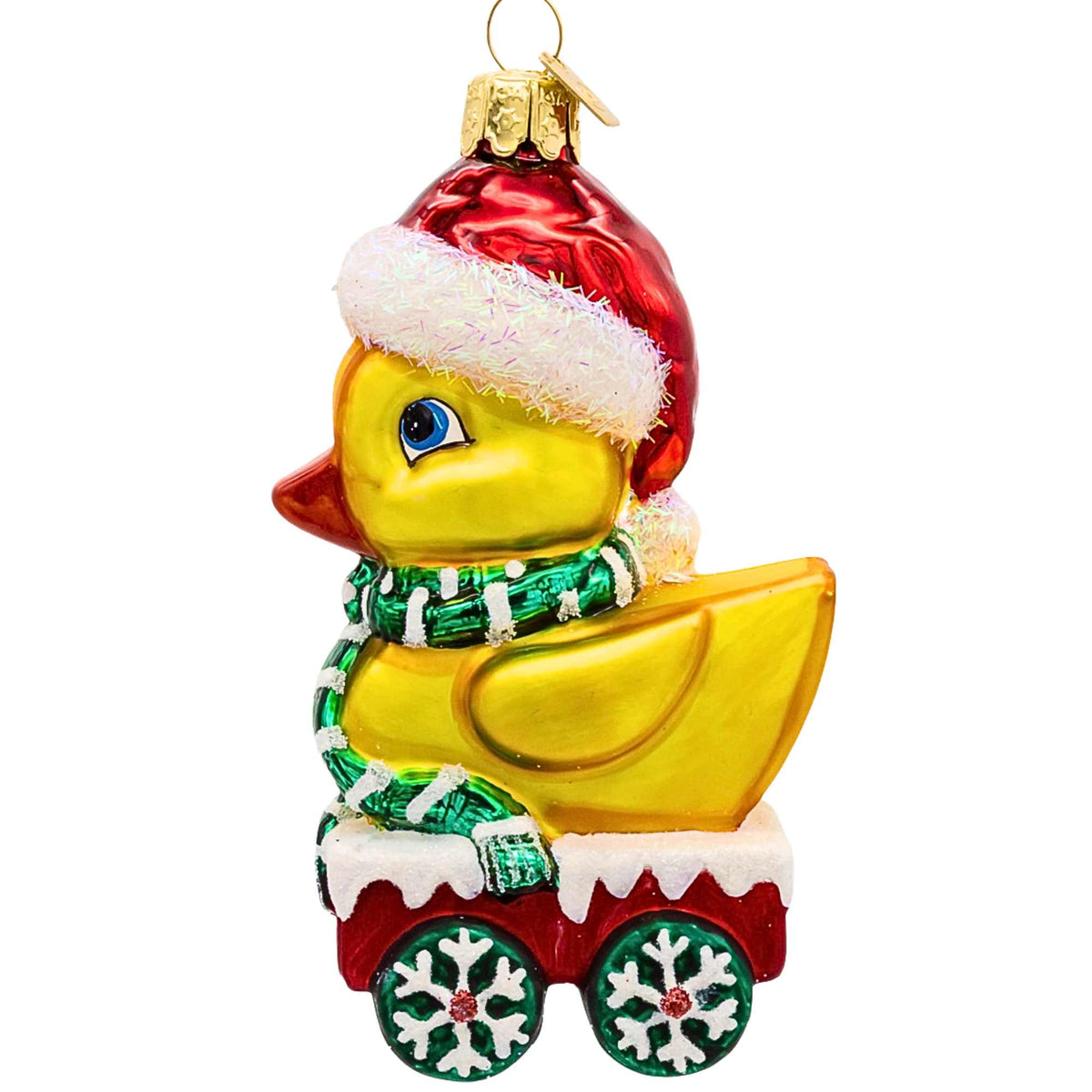 Noble Gems Duck With Santa Hat - - SBKGifts.com