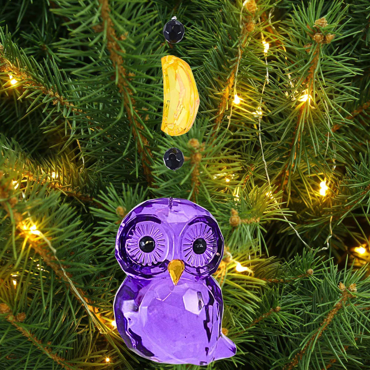 Crystal Expressions Halloween Owl - - SBKGifts.com