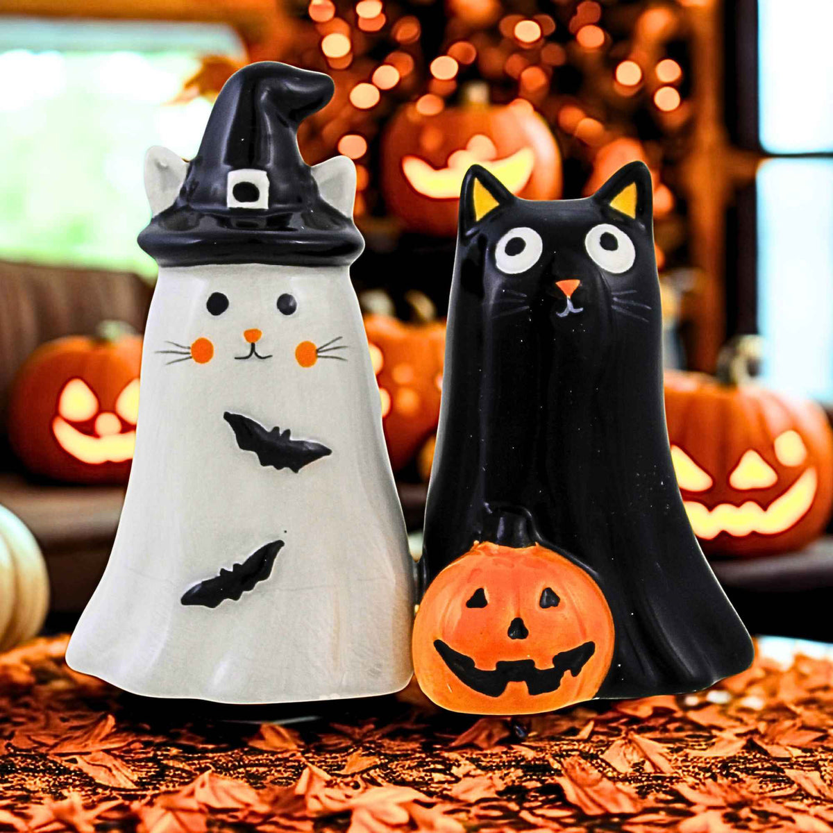 Ganz Halloween Icon Salt & Pepper Shaker Set - - SBKGifts.com