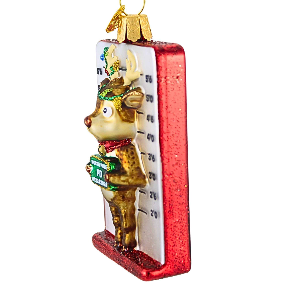 Old World Christmas Reindeer Mugshot - - SBKGifts.com