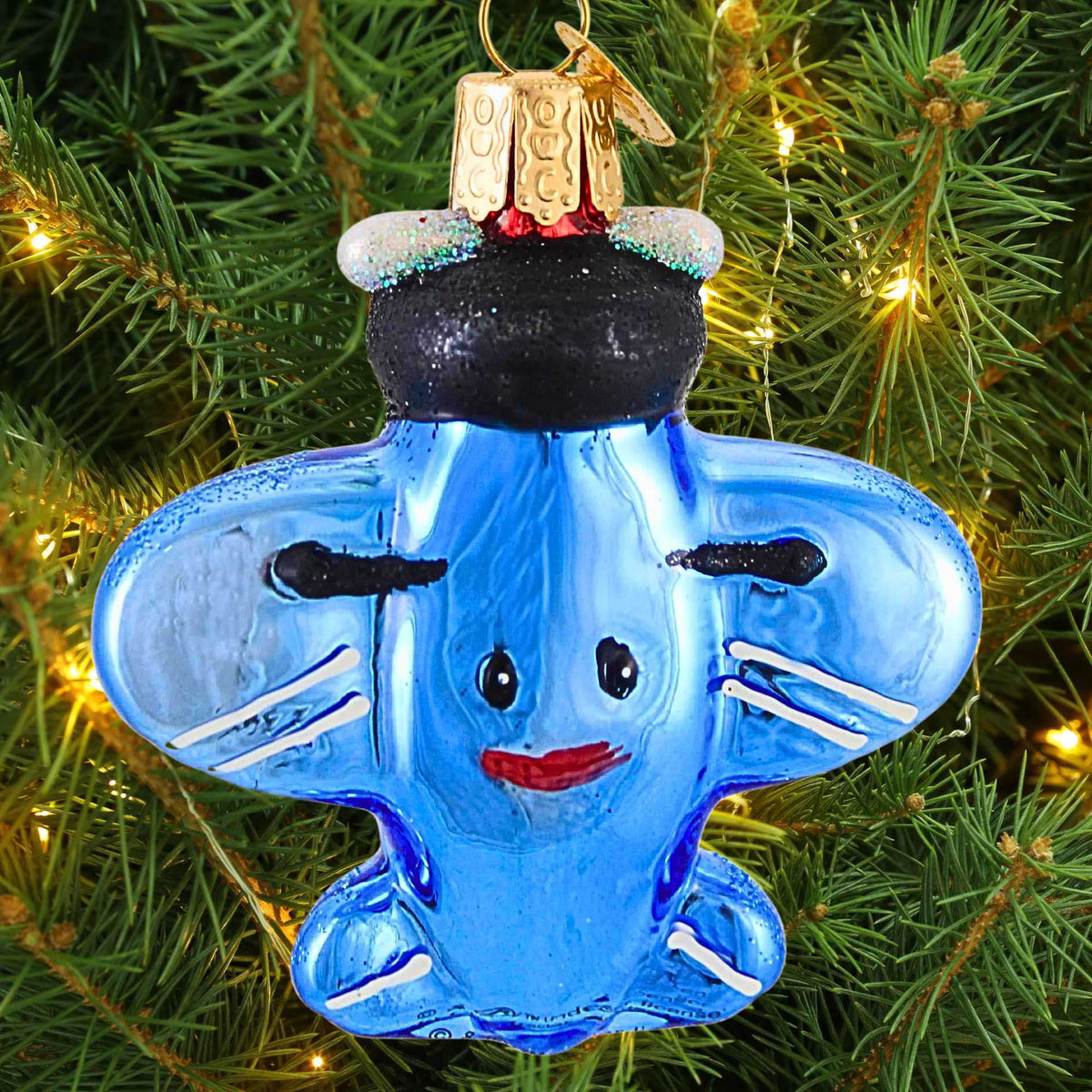 Old World Christmas Misfit Plane - - SBKGifts.com