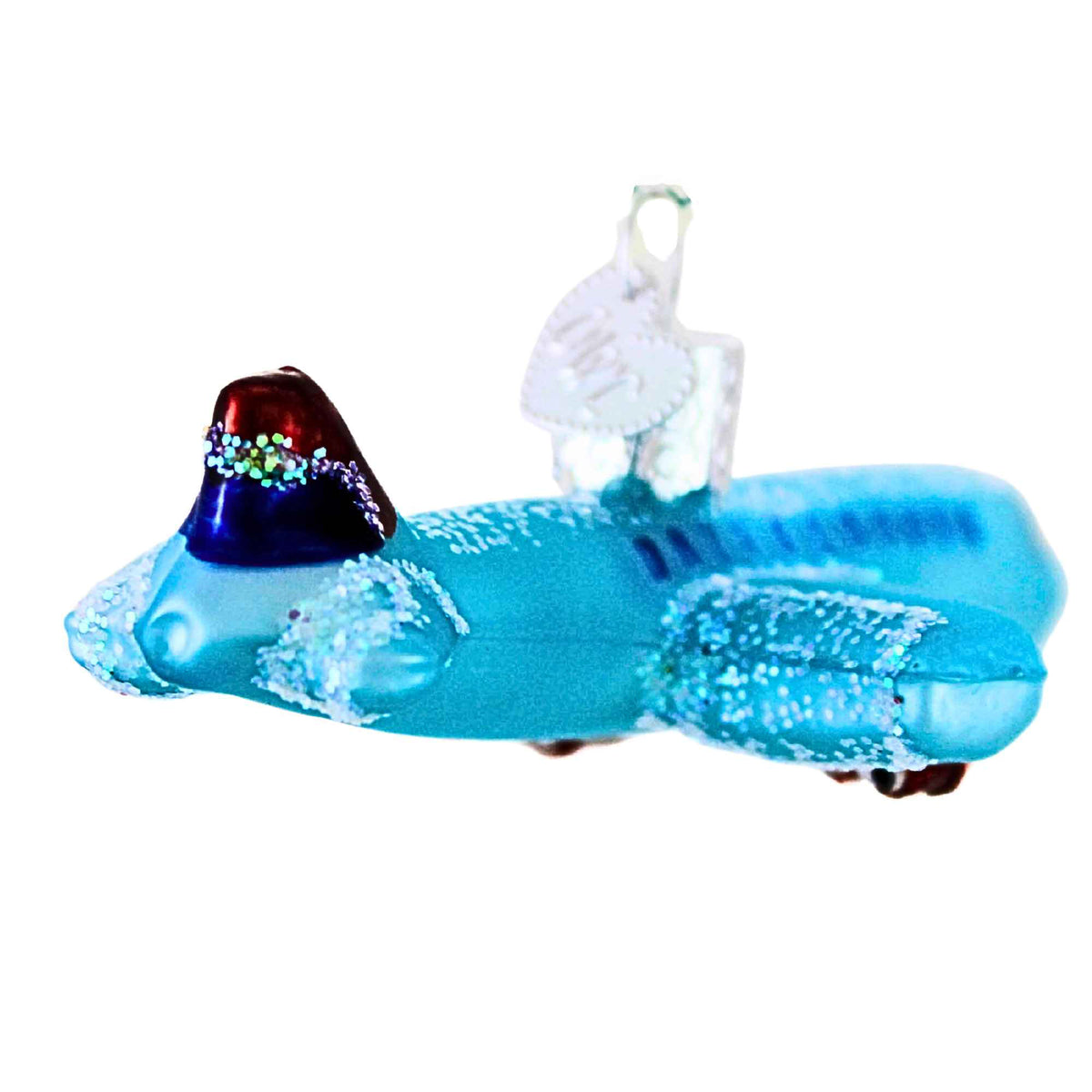 Old World Christmas Passenger Plane - - SBKGifts.com
