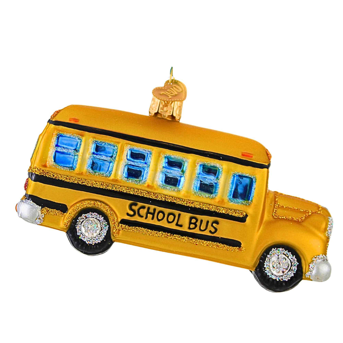 Old World Christmas School Bus - - SBKGifts.com