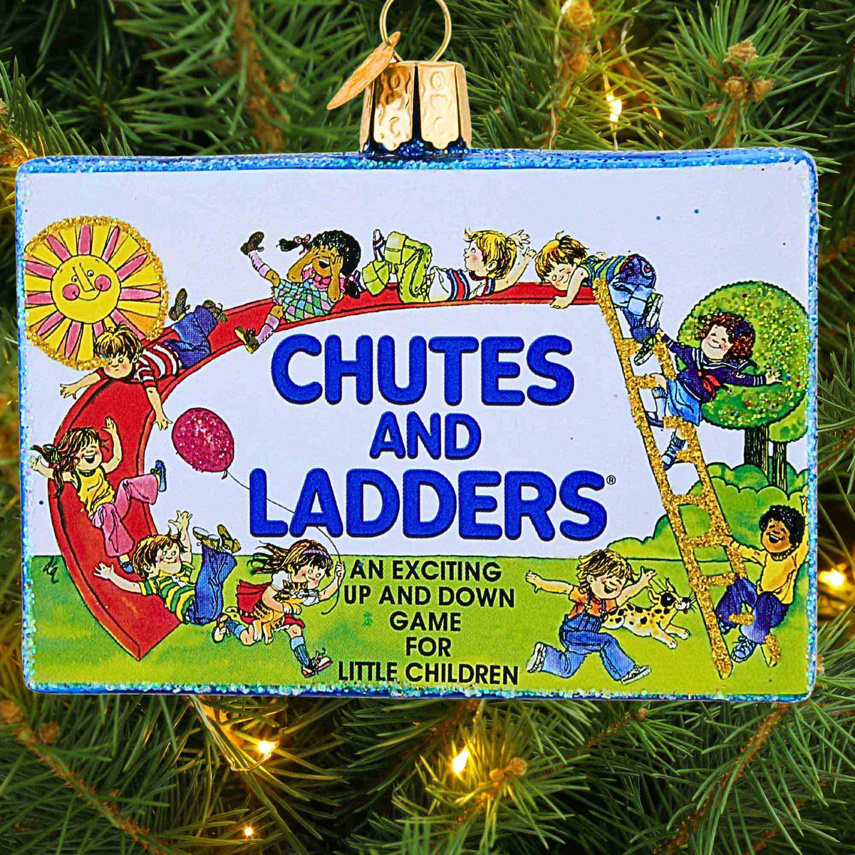 Old World Christmas Chutes & Ladders - - SBKGifts.com