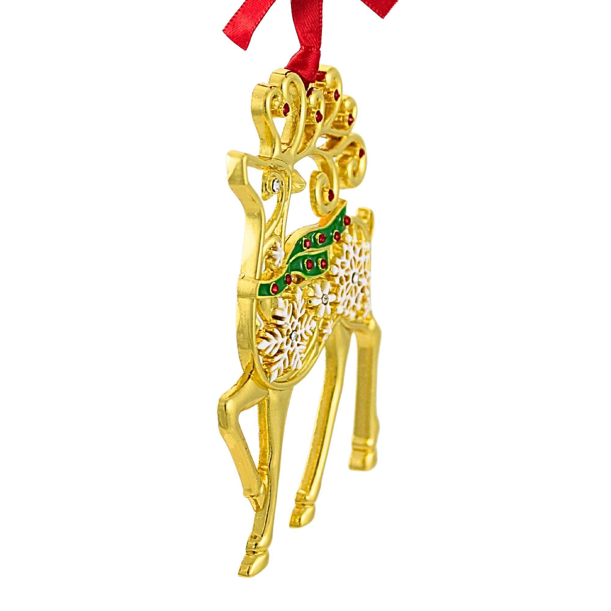 Roman Reindeer Ornament - - SBKGifts.com
