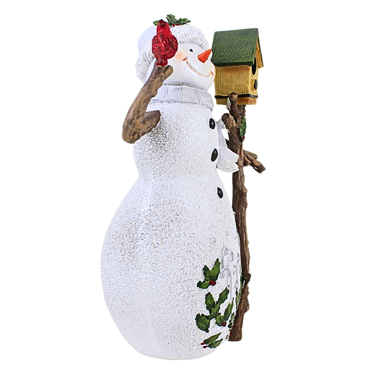Roman Jolly Berry Snowman With Birdhouse - - SBKGifts.com