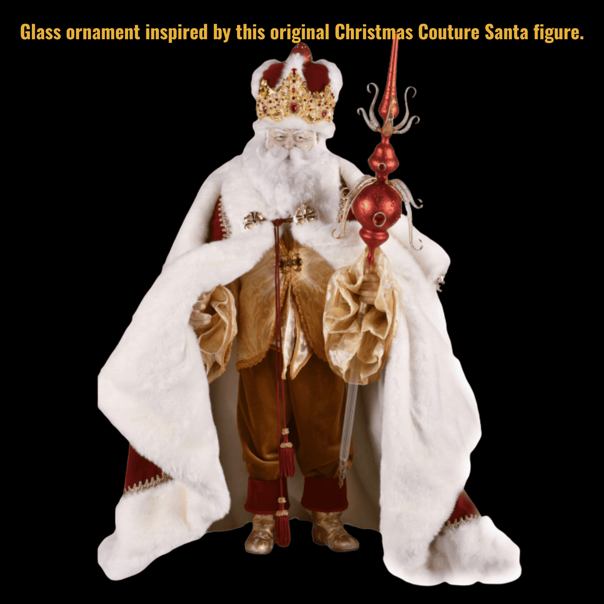 Christmas Couture It's The Most Wonderful Time Of The Year Globe - - SBKGifts.com