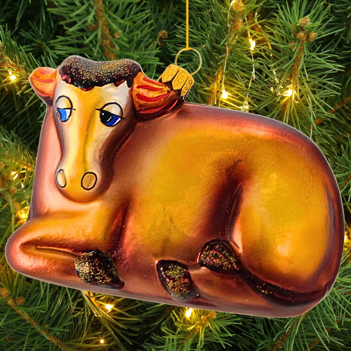Metzler Bros. Journey To Bethlehem Brown Ox - - SBKGifts.com