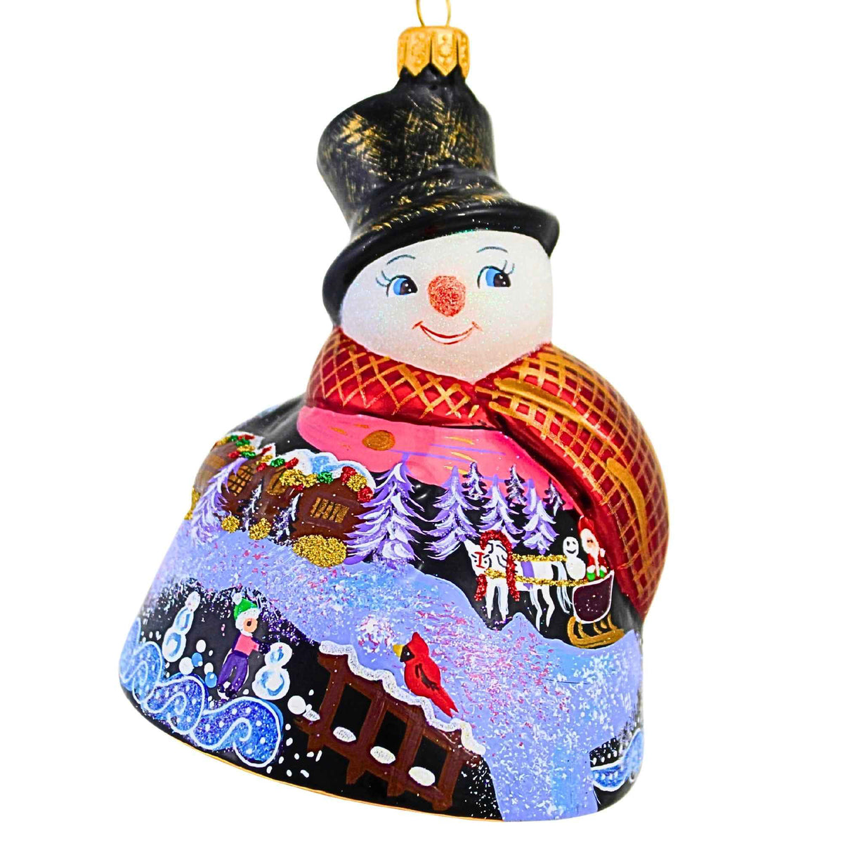 67676 Snowman With A Landscape 9149202