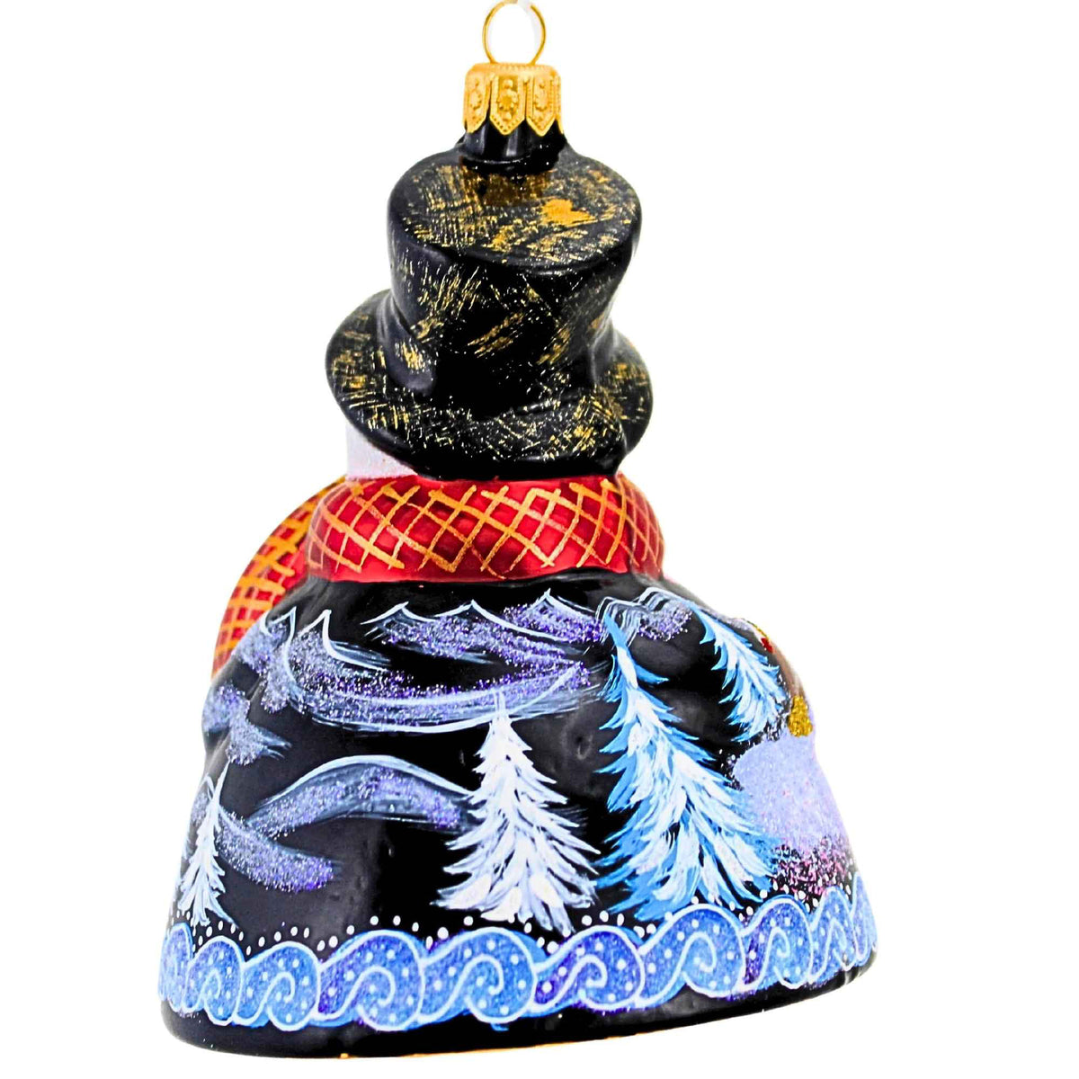 Metzler Bros. Snowman With A Landscape - - SBKGifts.com