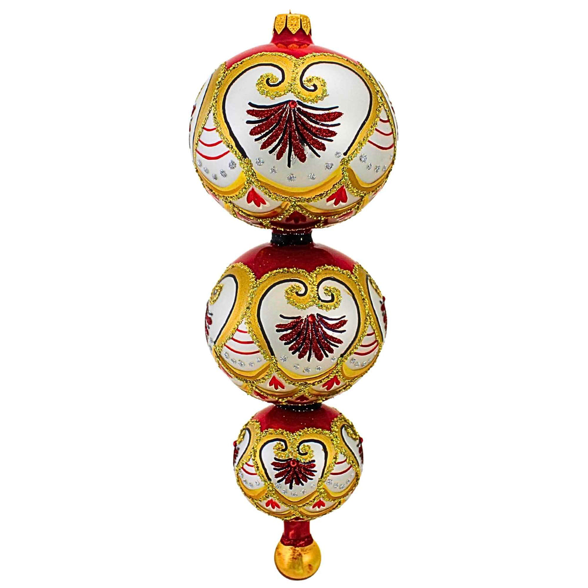67679 Red And Gold Topper 9269302