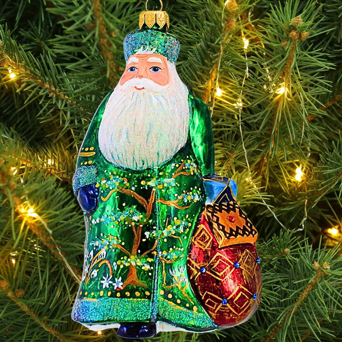 Metzler Bros. Forest Santa Claus - - SBKGifts.com