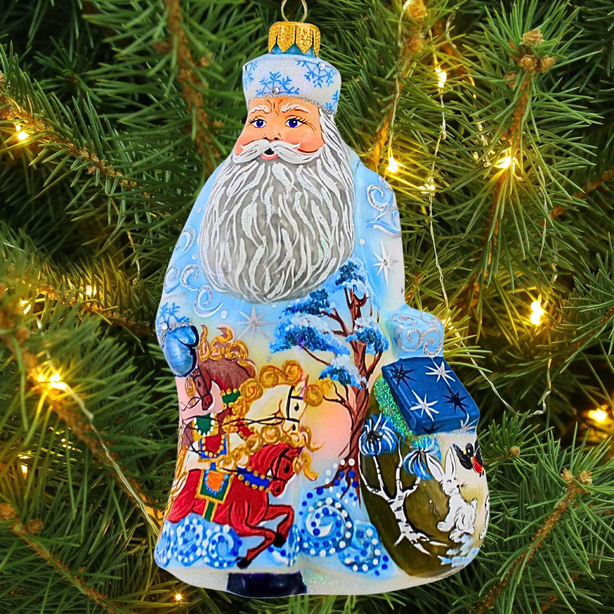 Metzler Bros. Winter Santa Claus - - SBKGifts.com