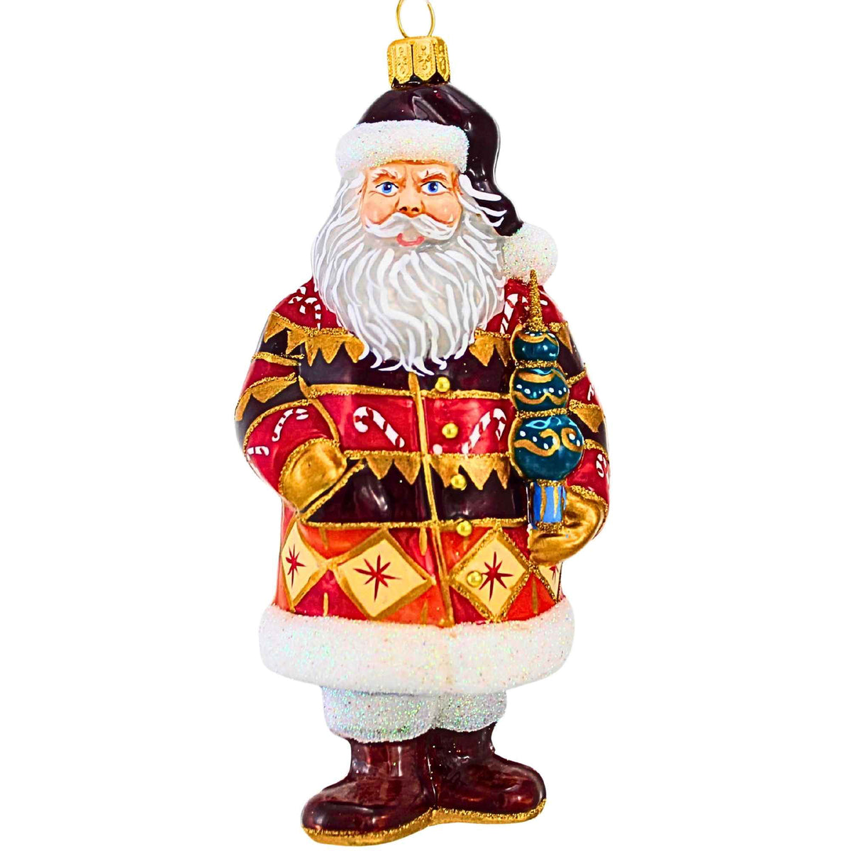 67688 Santa With Tree Topper 9307701