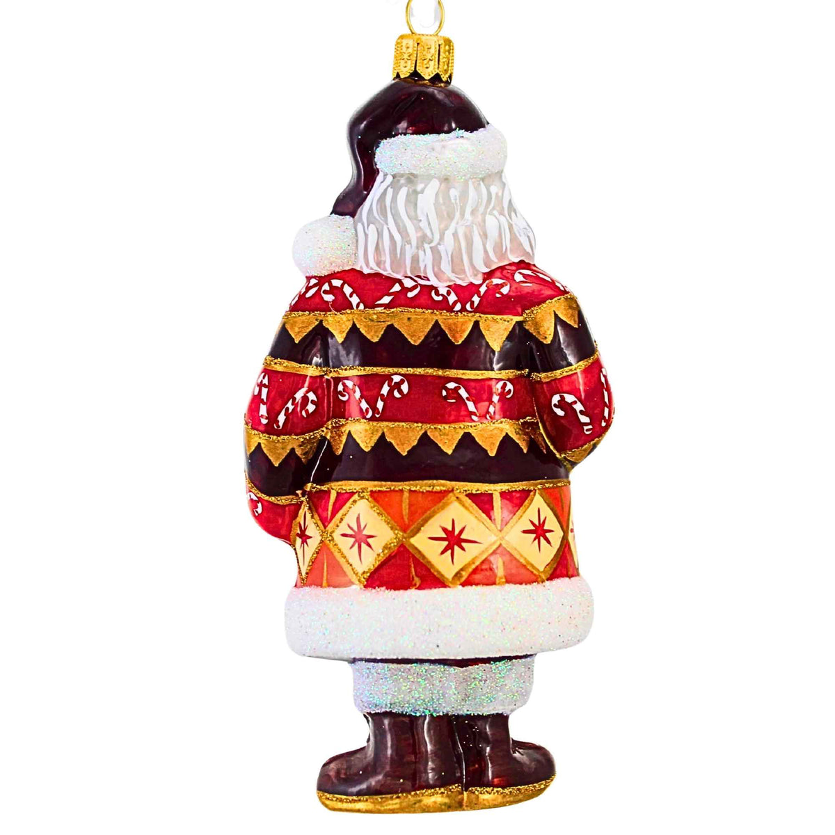Metzler Bros. Santa With Tree Topper - - SBKGifts.com
