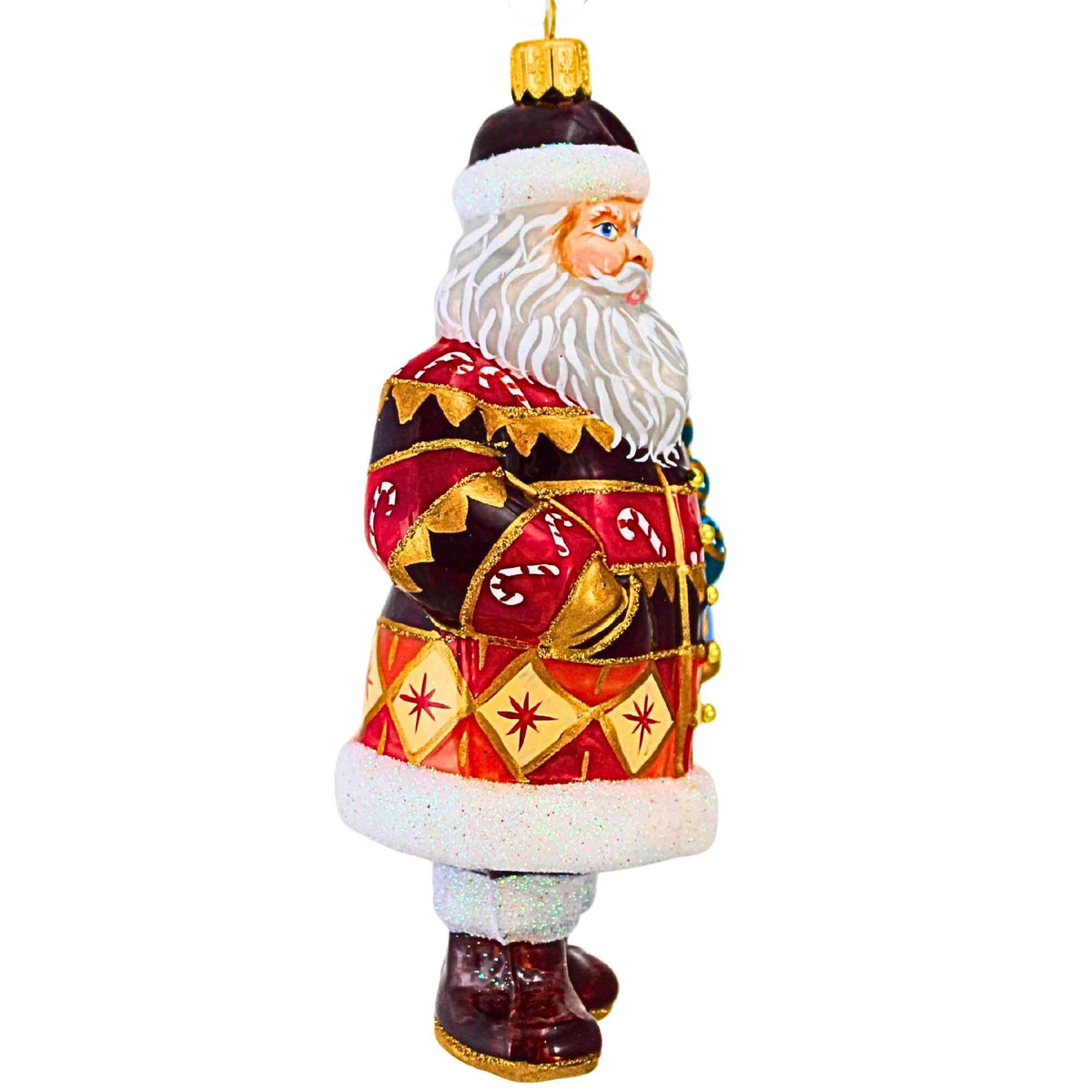 Metzler Bros. Santa With Tree Topper - - SBKGifts.com