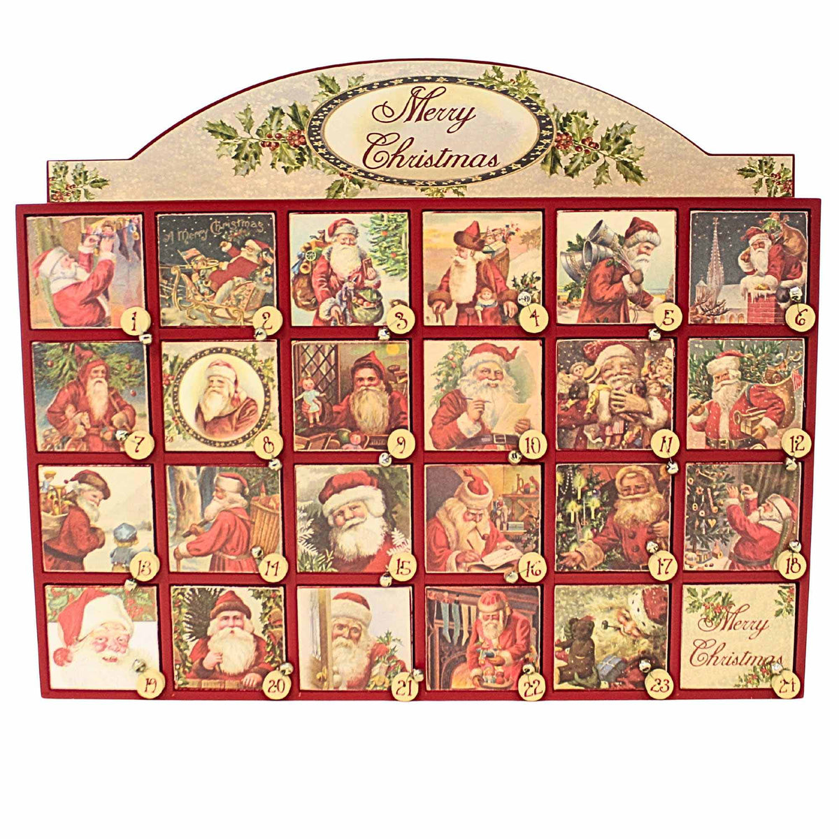 67700 Vintage Santas Countdown Box 45207