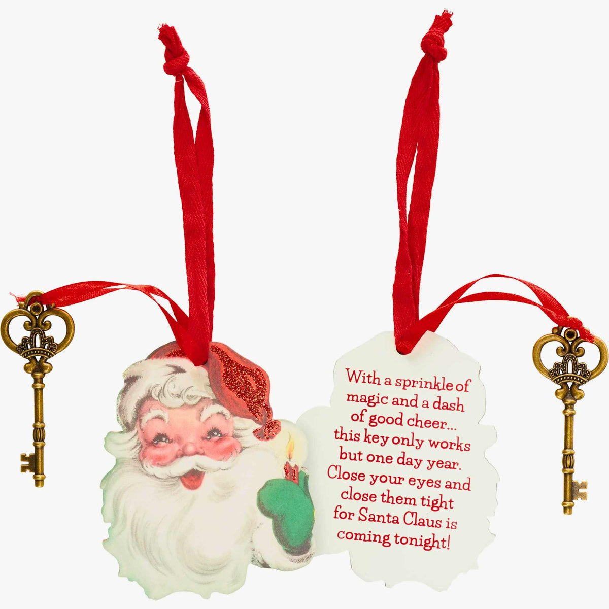 67711 Santa Claus Key Ornament 115321