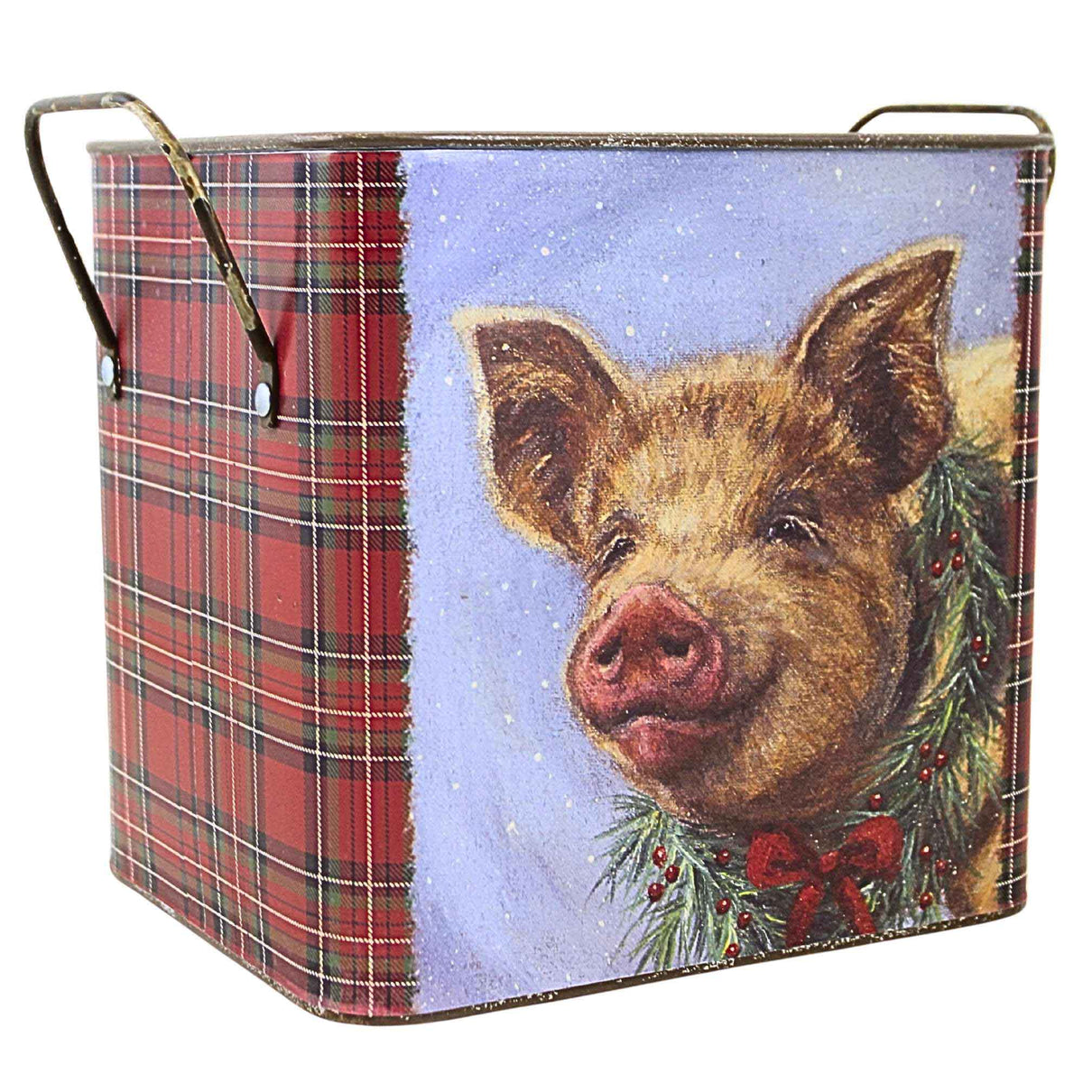 Primitives By Kathy Christmas Animal Bin Set - - SBKGifts.com