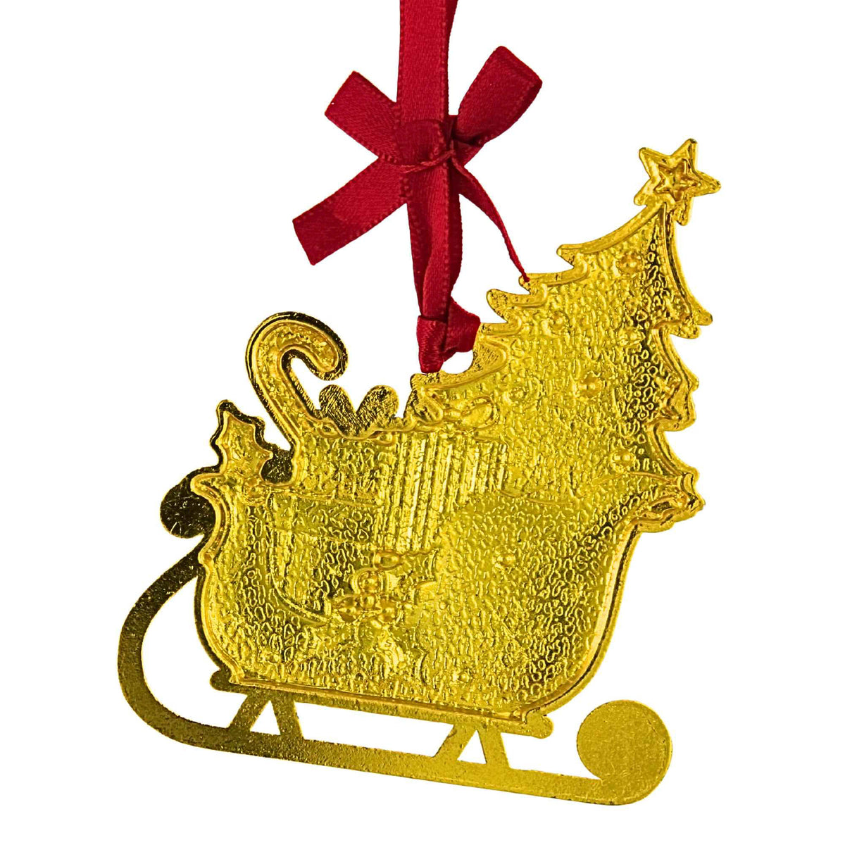 Roman Sleigh W/ Tree Ornament - - SBKGifts.com