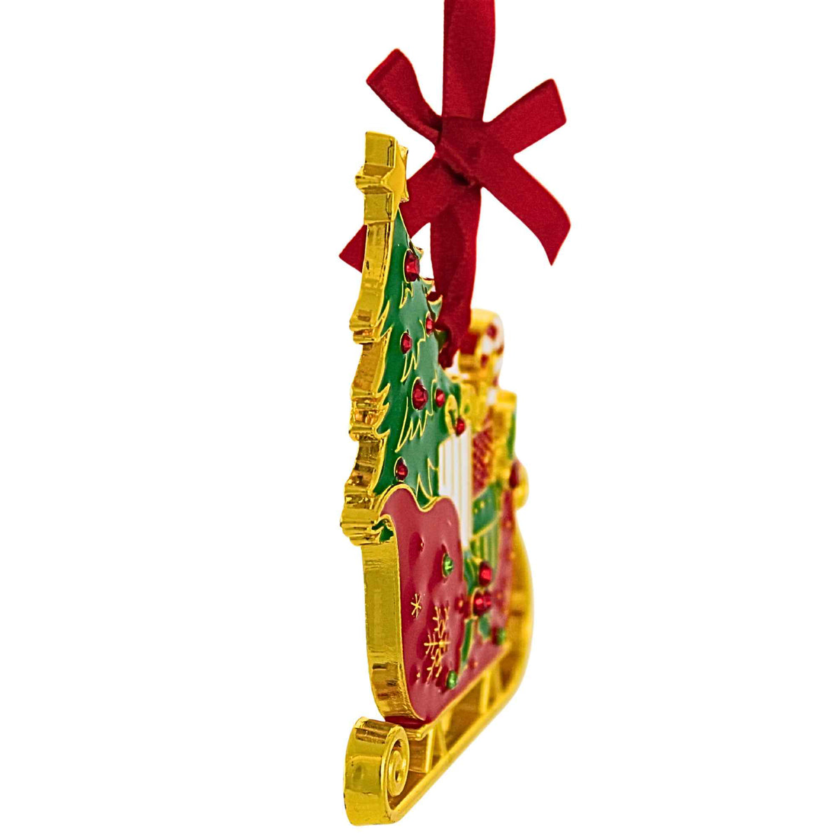 Roman Sleigh W/ Tree Ornament - - SBKGifts.com