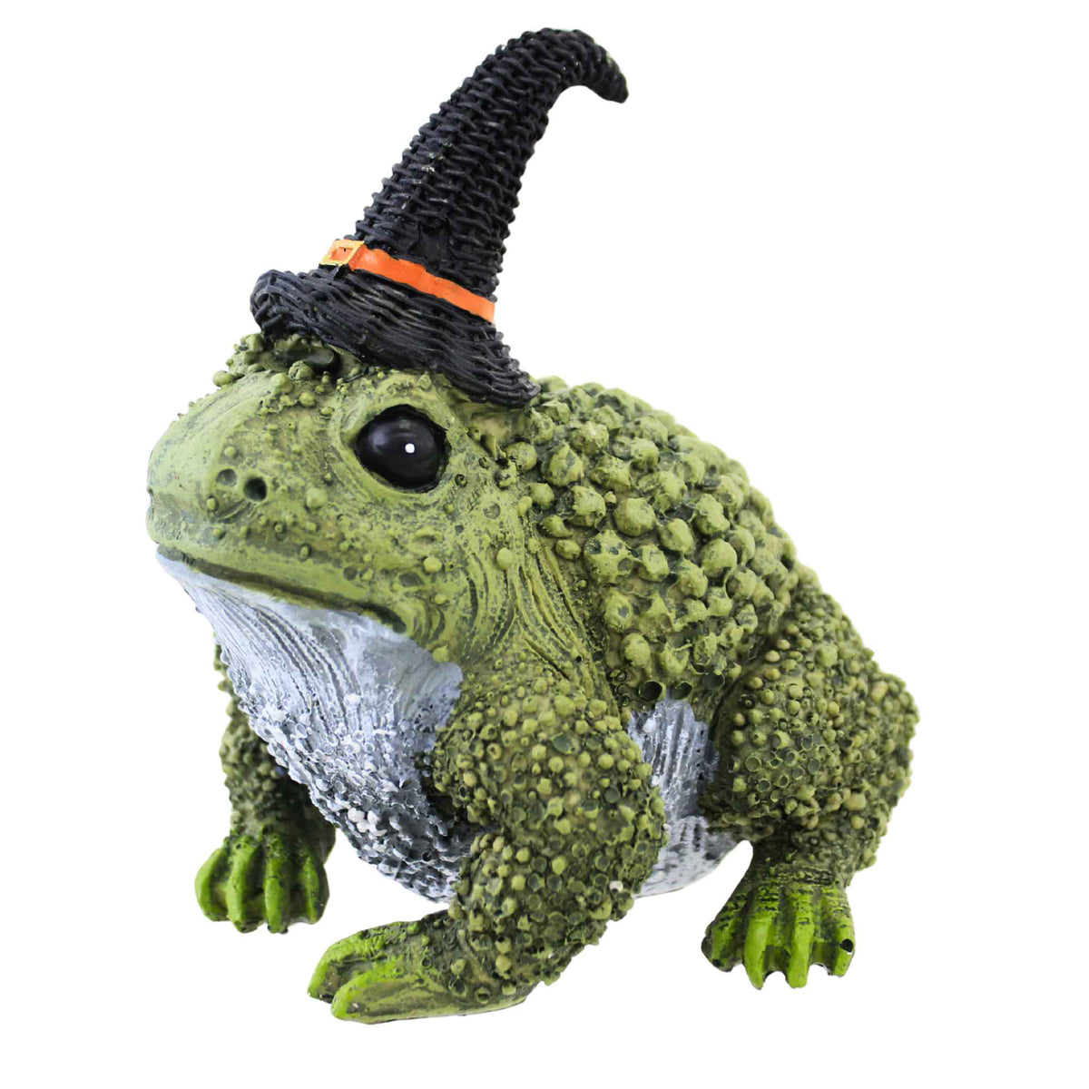 Transpac Resin Frog Witch - - SBKGifts.com