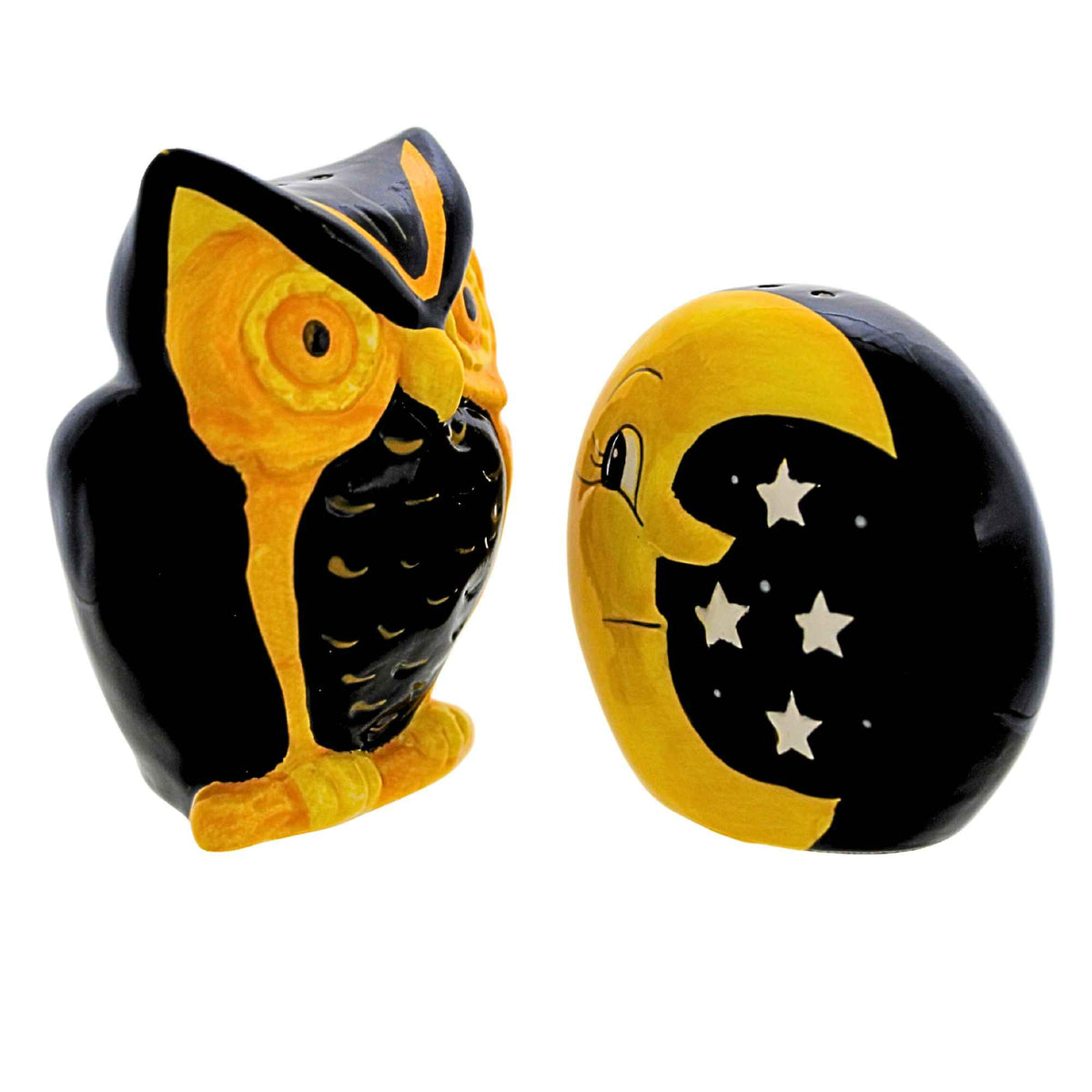 Transpac Vintage Owl S & P Shaker Set - - SBKGifts.com