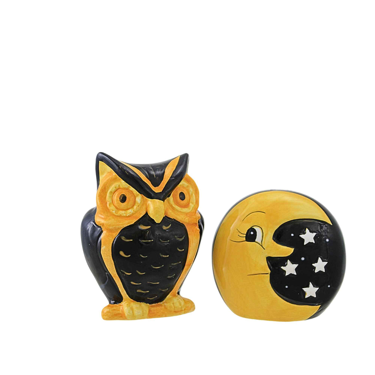 Transpac Vintage Owl S & P Shaker Set - - SBKGifts.com