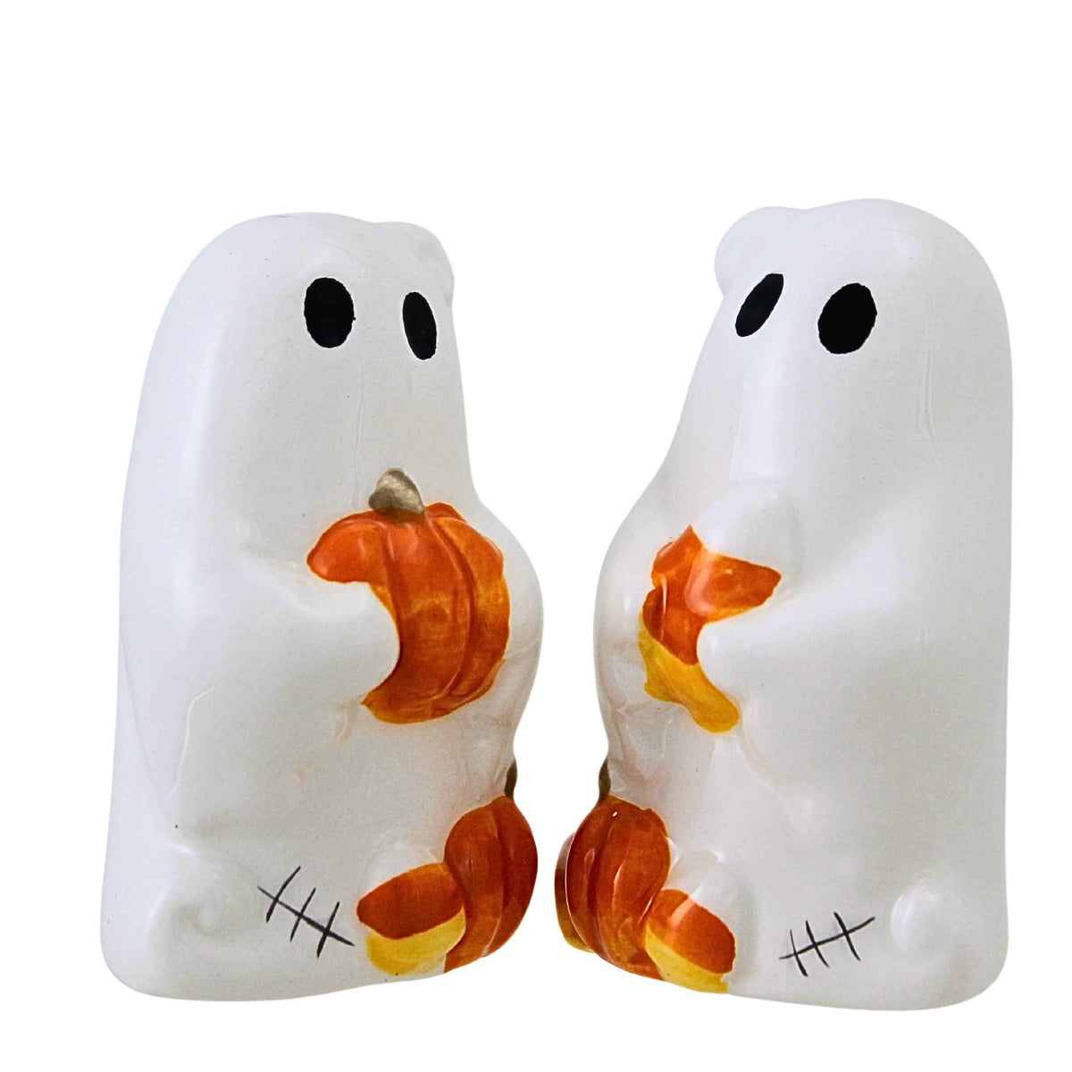 Transpac Vintage Ghost Salt & Pepper Set - - SBKGifts.com