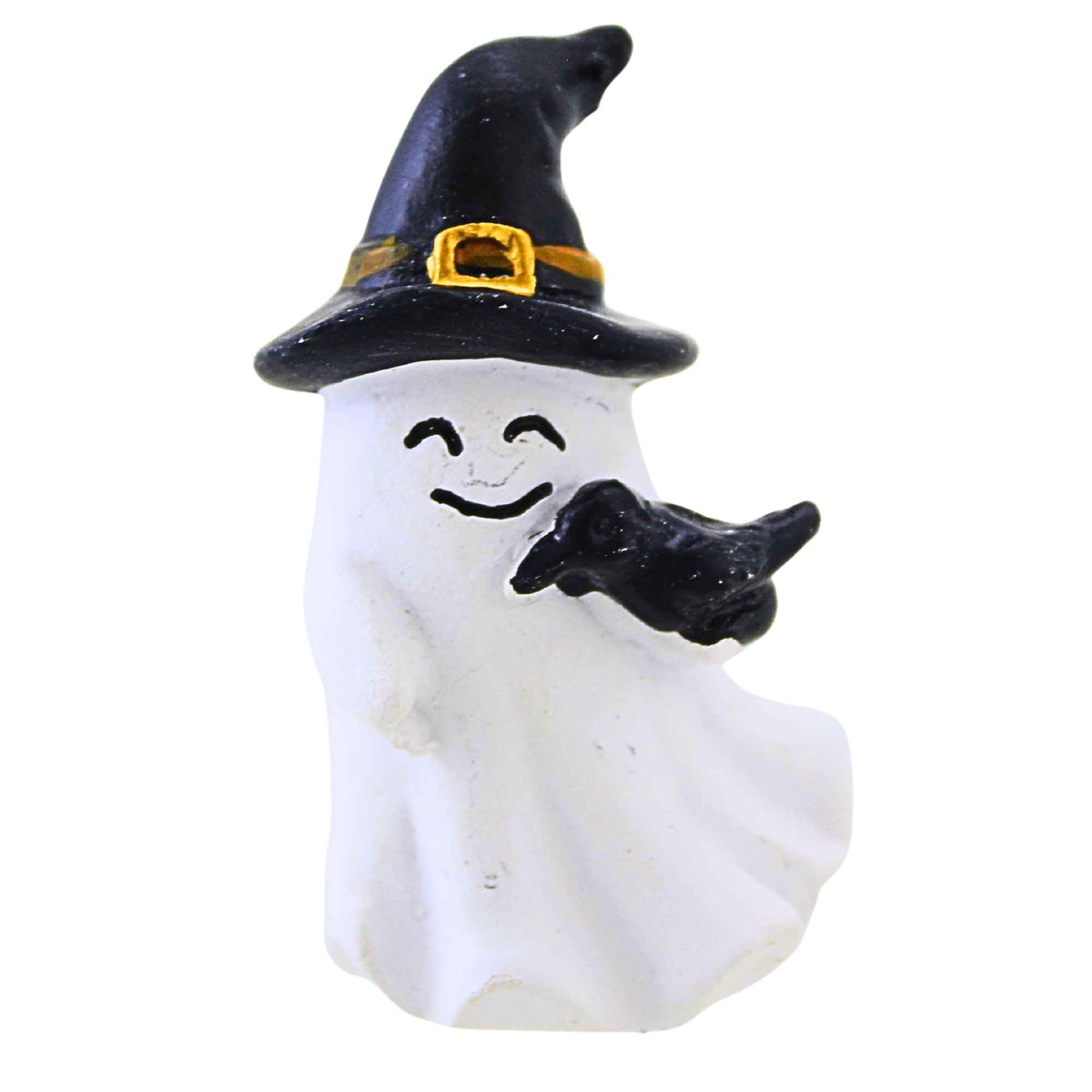Transpac Resin Mini Ghosts With Hats - - SBKGifts.com