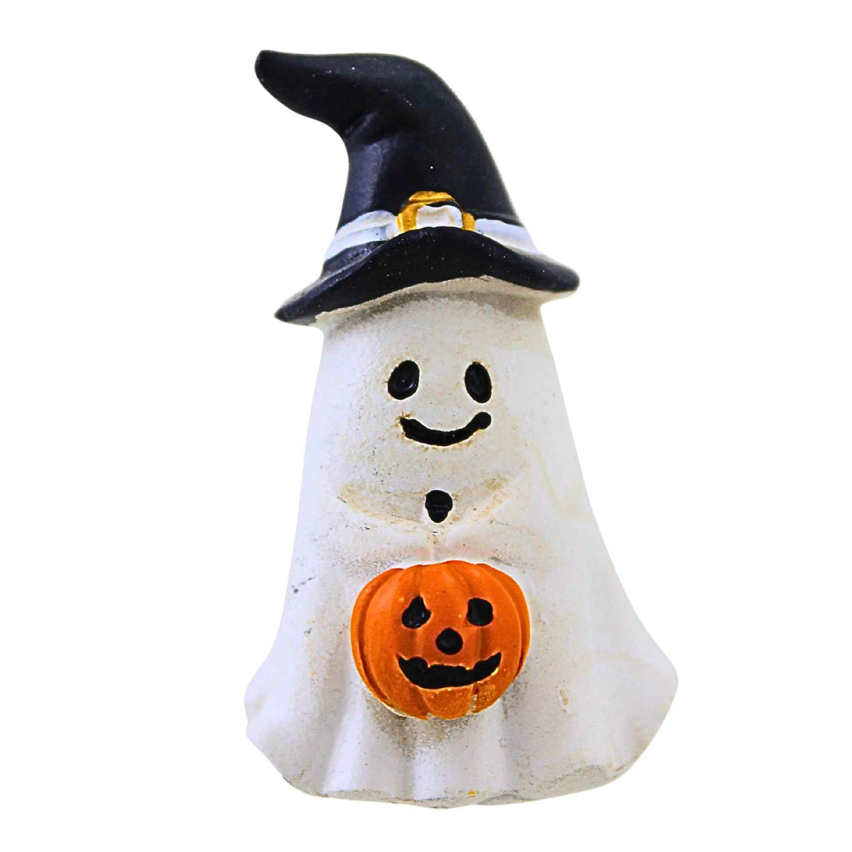 Transpac Resin Mini Ghosts With Hats - - SBKGifts.com