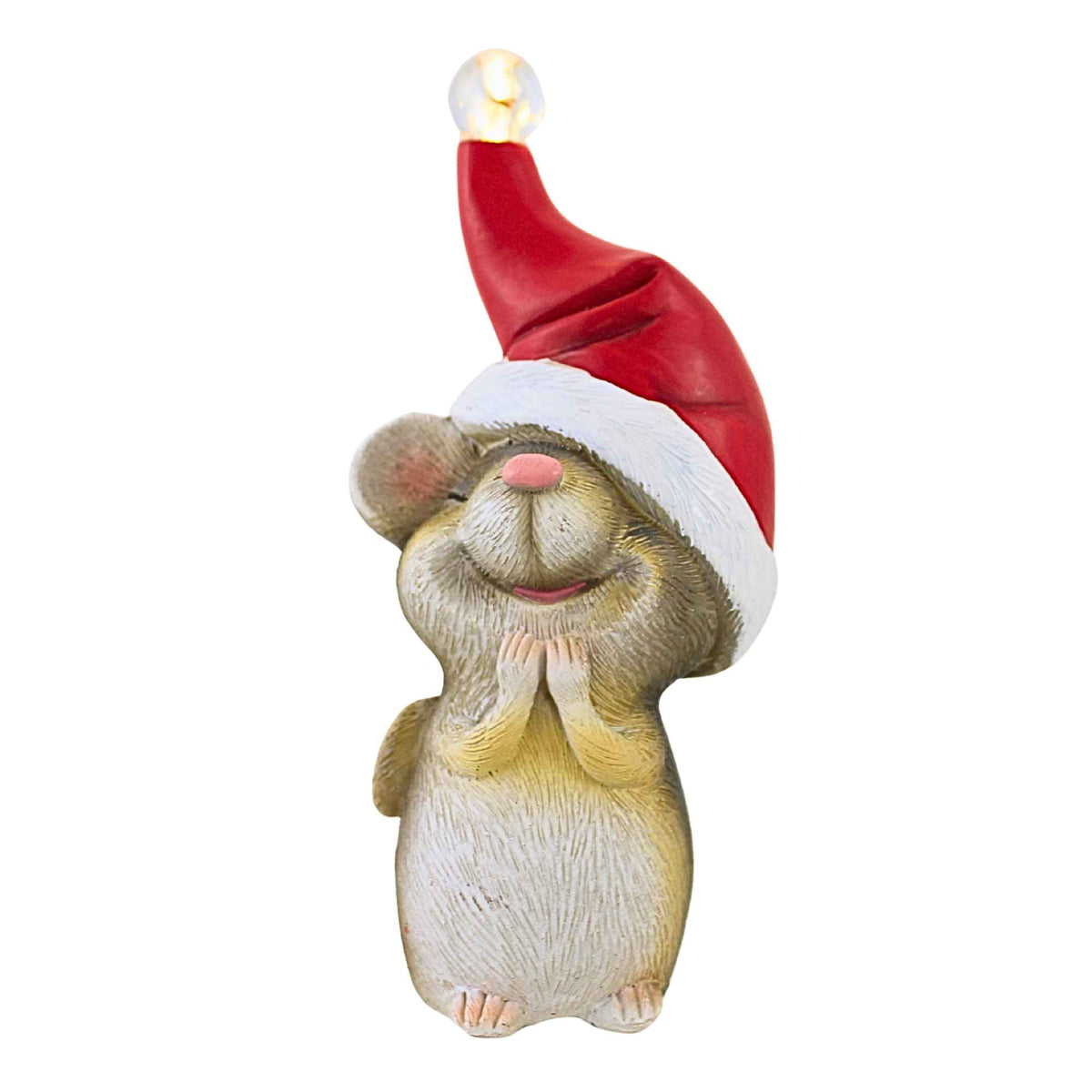 67764 Led Mouse W/ Red Hat TC05113