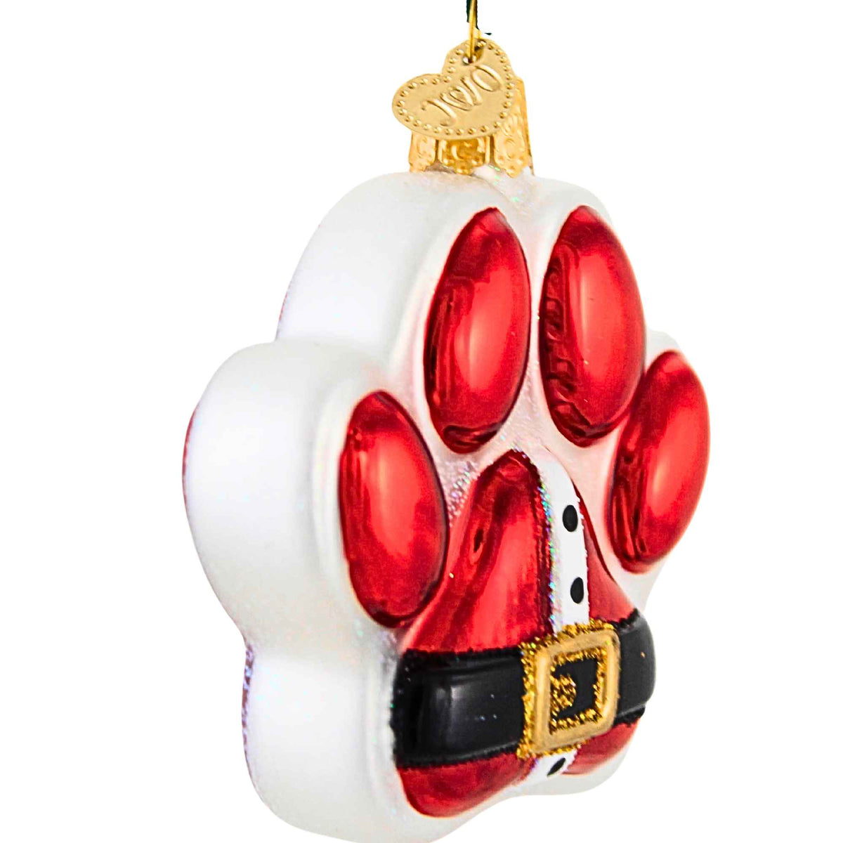 Old World Christmas Santa Paws Ornament - - SBKGifts.com