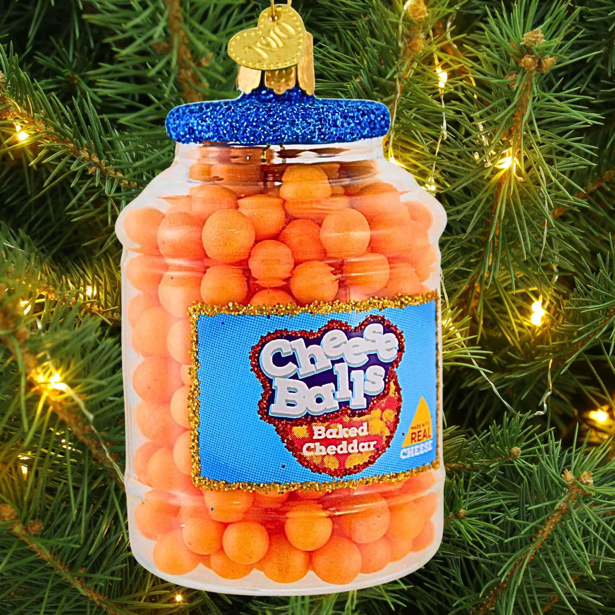 Old World Christmas Cheese Balls Ornament - - SBKGifts.com