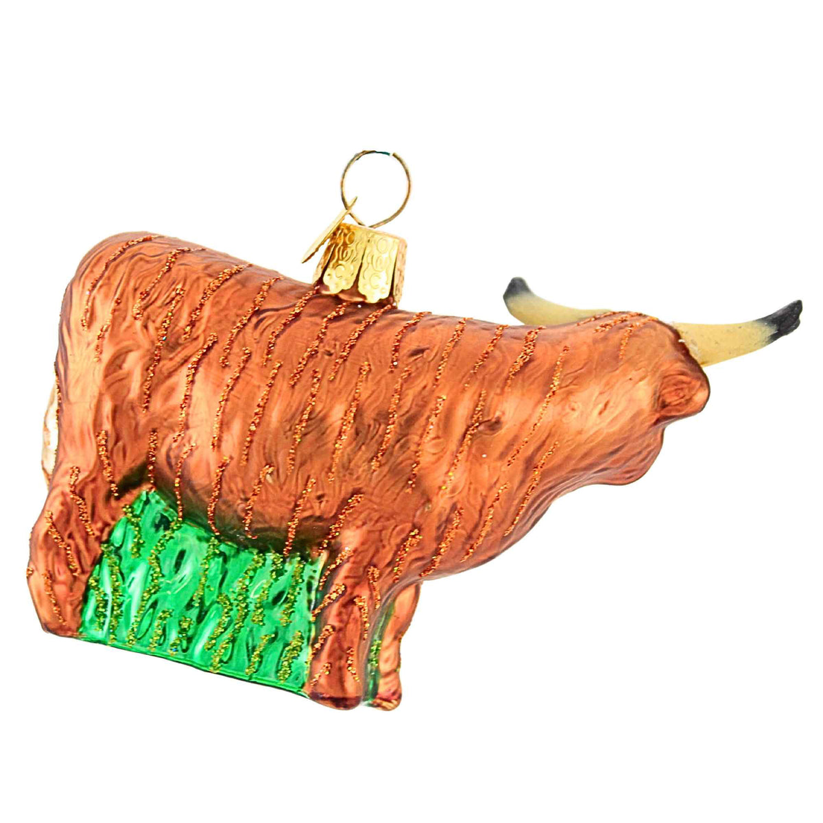 Old World Christmas Highland Cow Christmas Ornament - - SBKGifts.com