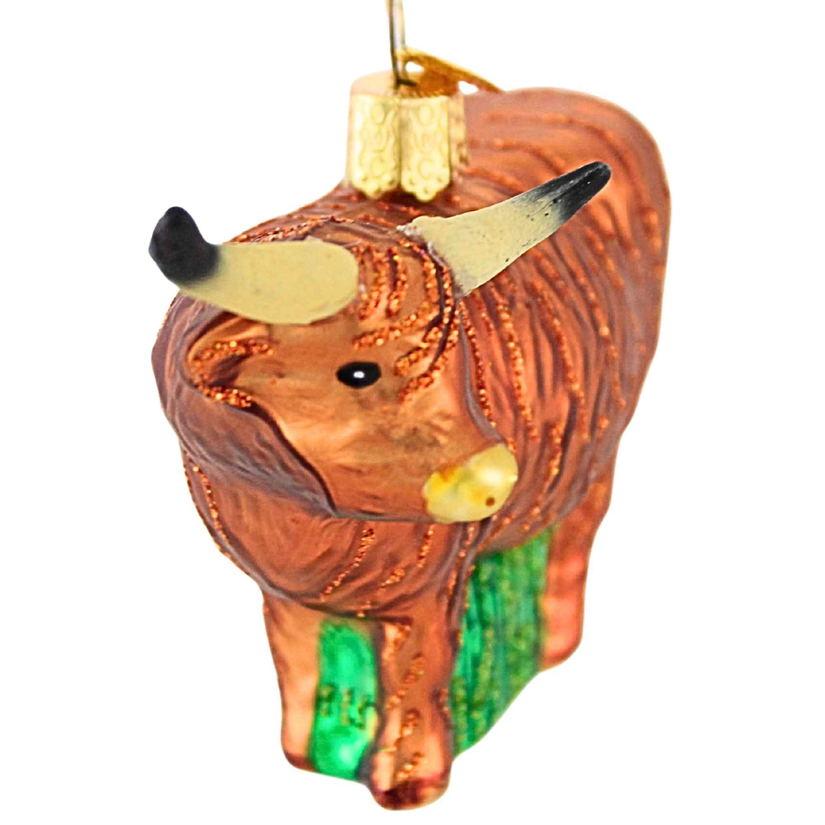 Old World Christmas Highland Cow Christmas Ornament - - SBKGifts.com