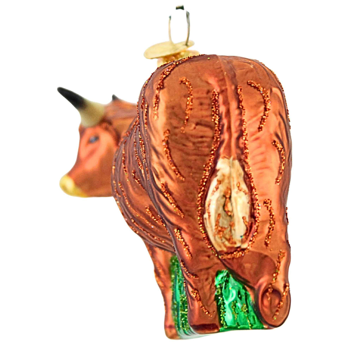 Old World Christmas Highland Cow Christmas Ornament - - SBKGifts.com