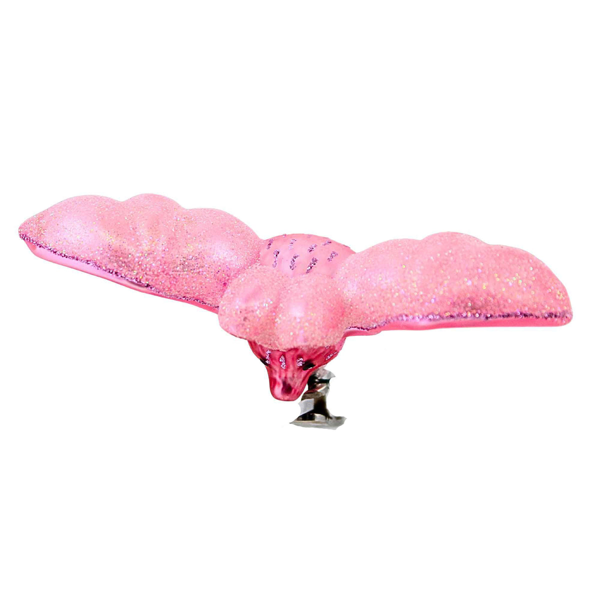 Old World Christmas Shimmering Pink Bat Ornament - - SBKGifts.com