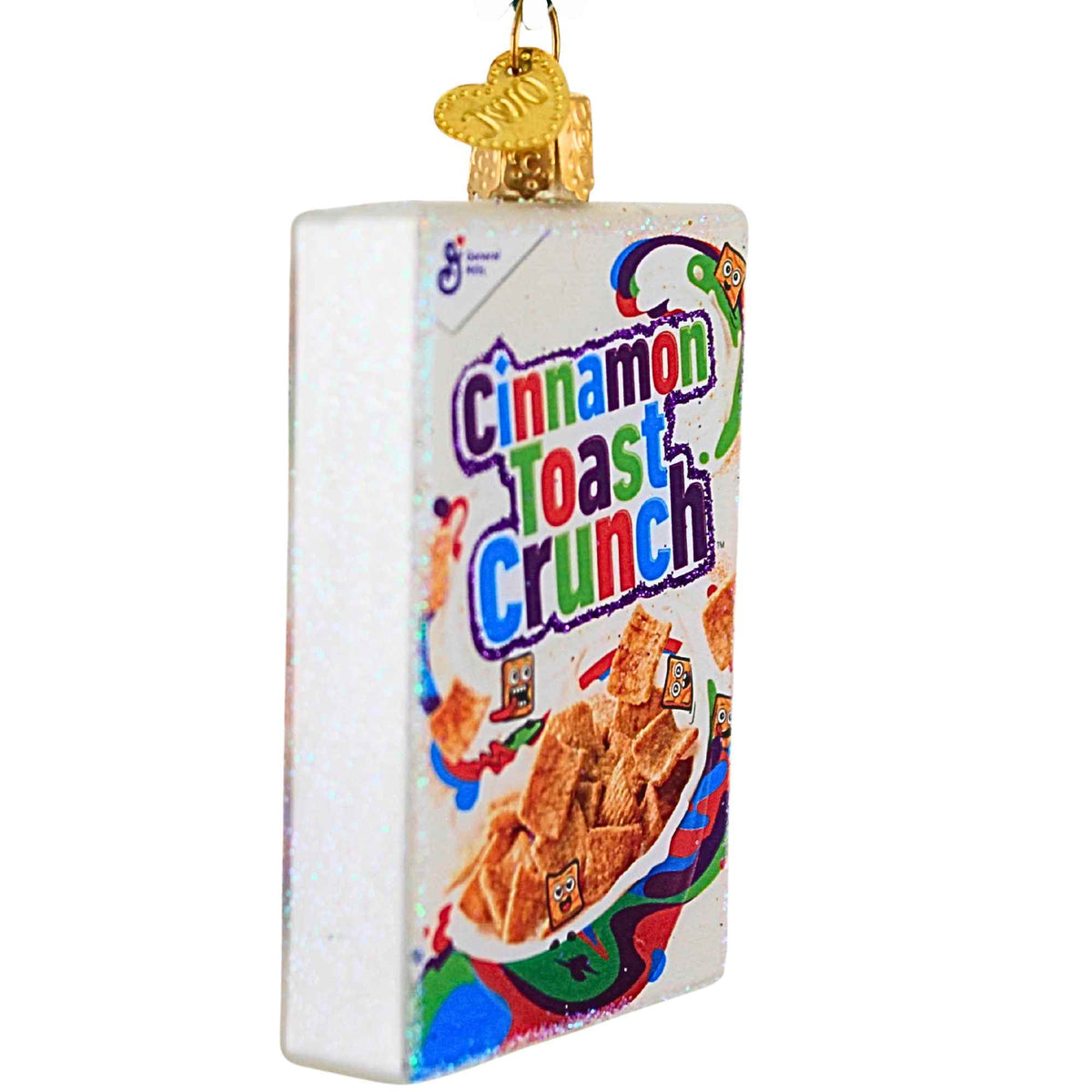 Old World Christmas Cinnamon Toast Crunch Box Ornament - - SBKGifts.com