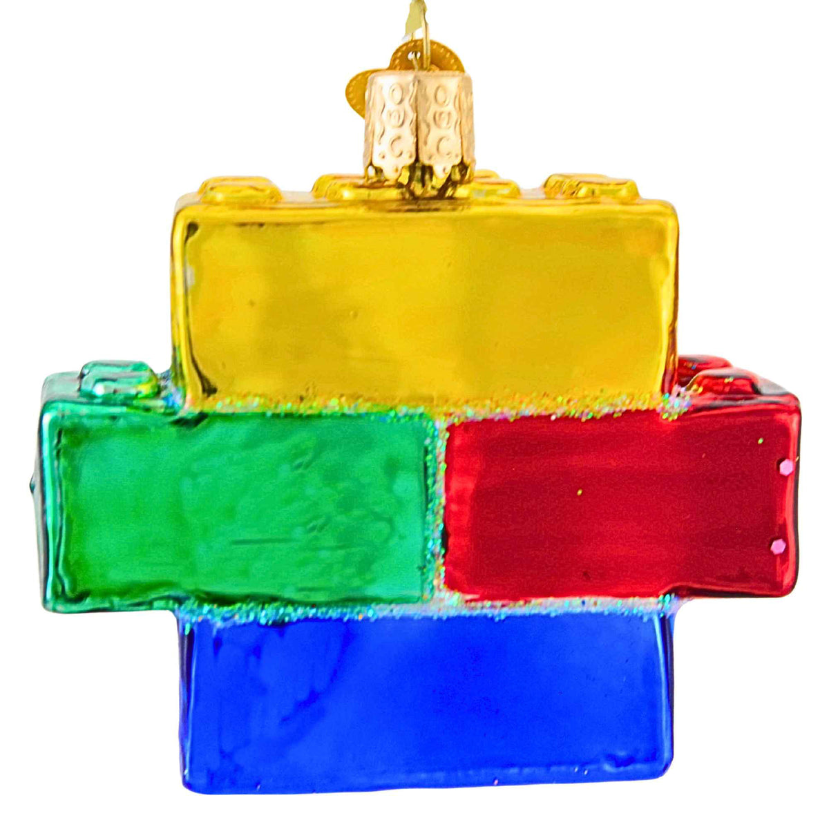 Old World Christmas Building Blocks Ornament - - SBKGifts.com