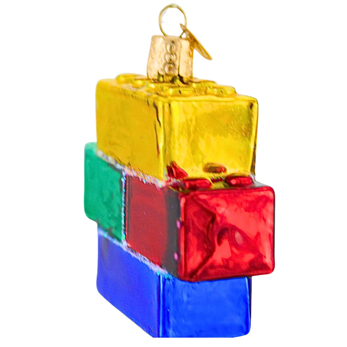 Old World Christmas Building Blocks Ornament - - SBKGifts.com