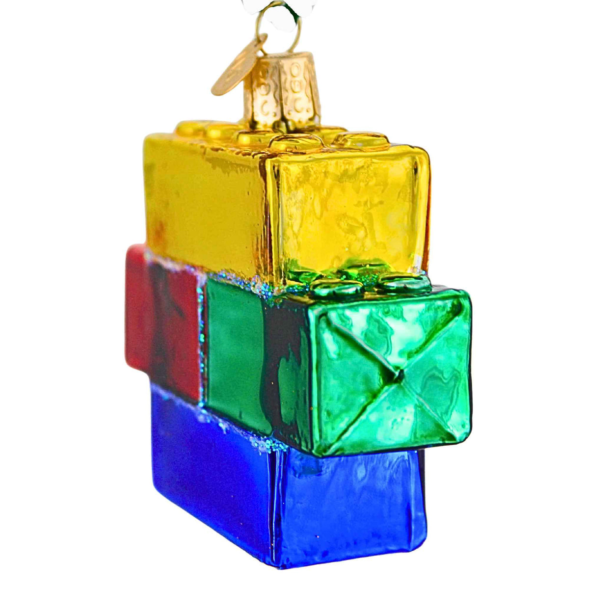 Old World Christmas Building Blocks Ornament - - SBKGifts.com