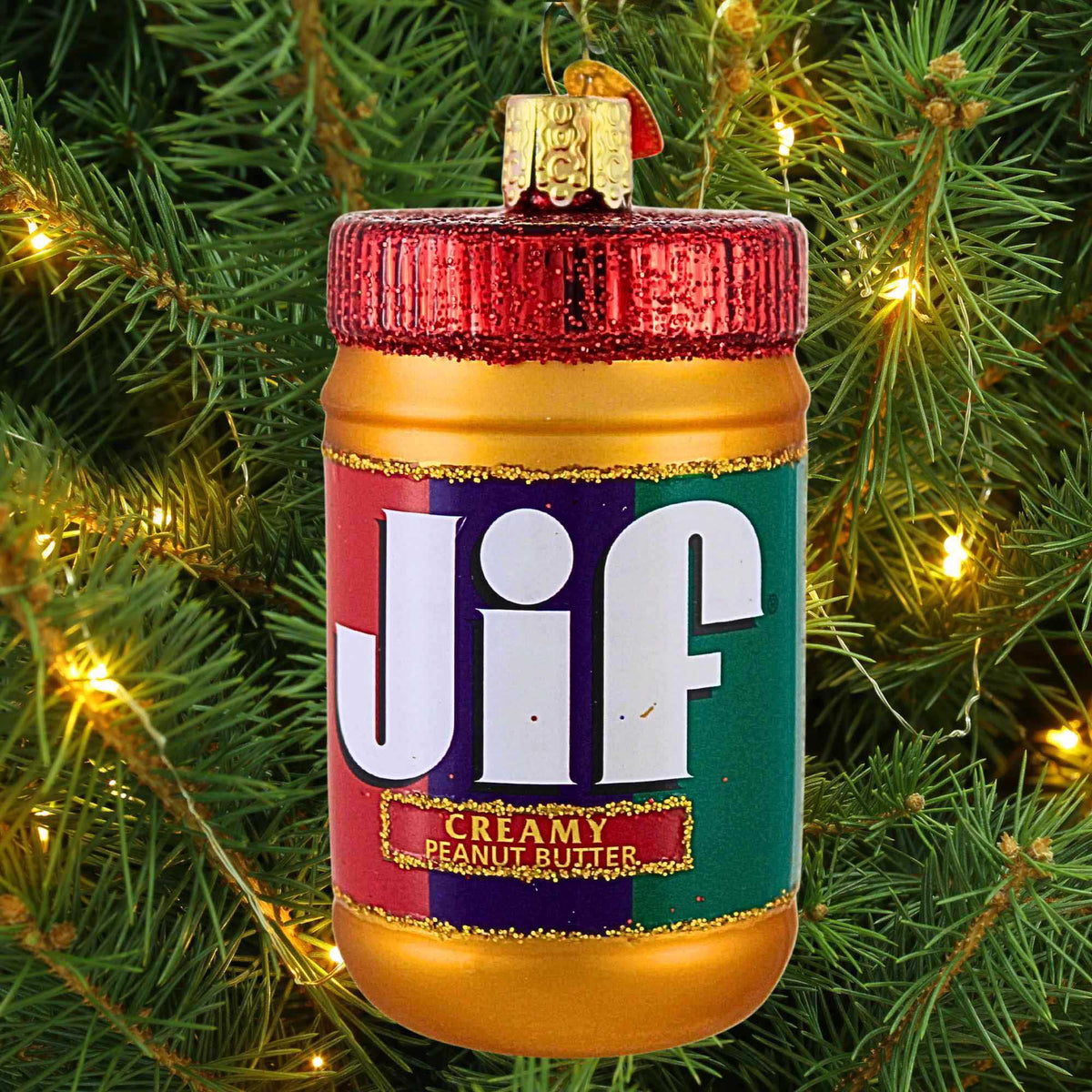 Old World Christmas Jif® Peanut Butter Ornament - - SBKGifts.com